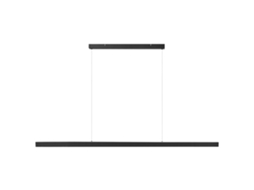 Lámpara Led Colgante Beliani Baddana De Acero Negro 160x5x197