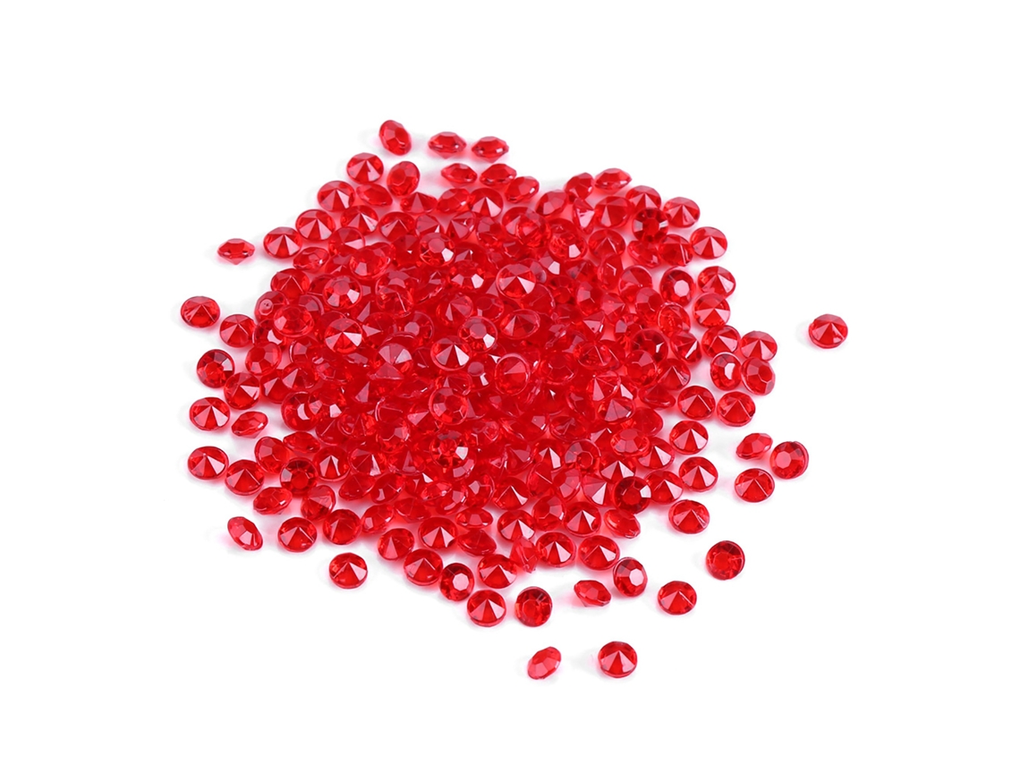 Laxiscreed - 1000 Miçangas De Acrílico Transparente De 4mm Para Decoração De Casamentos E Diy