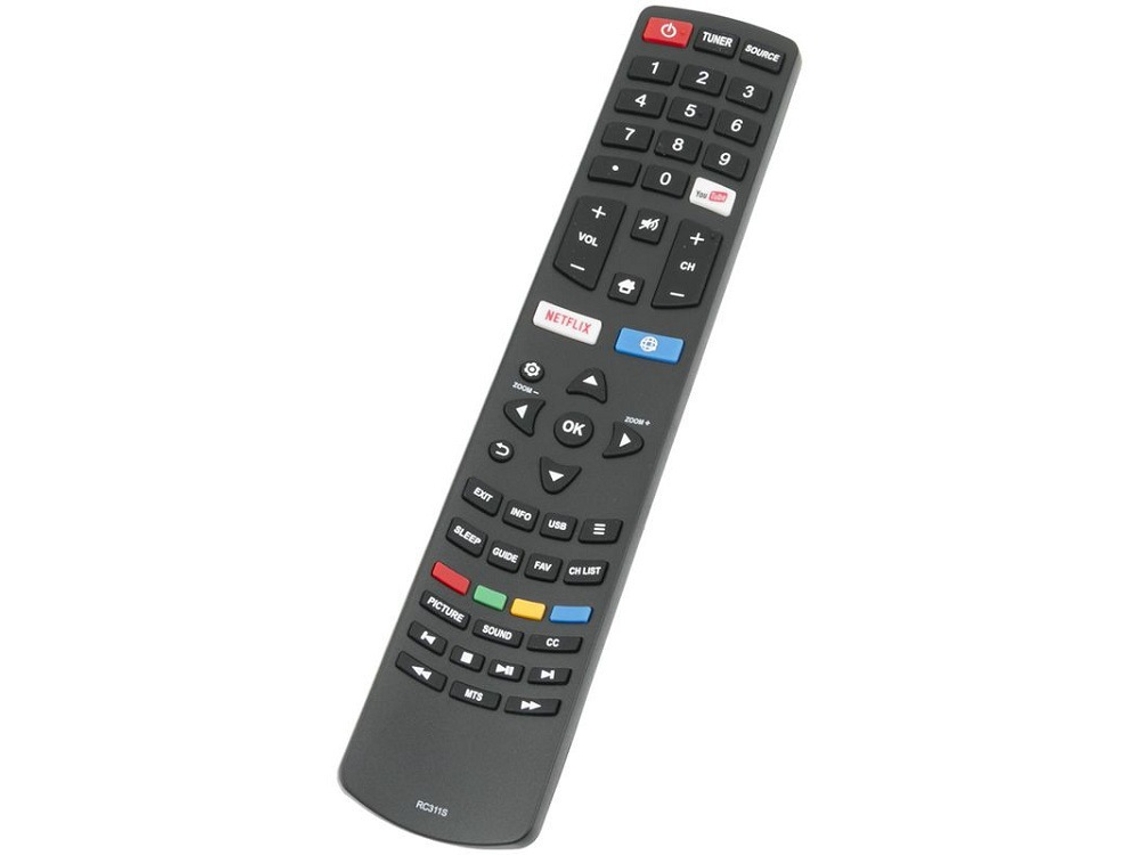 Controle Remoto Tv Para Tcl Rc311s 06-531w52-ty02x 06-531w52-zy01x Universal Replacement Cuich