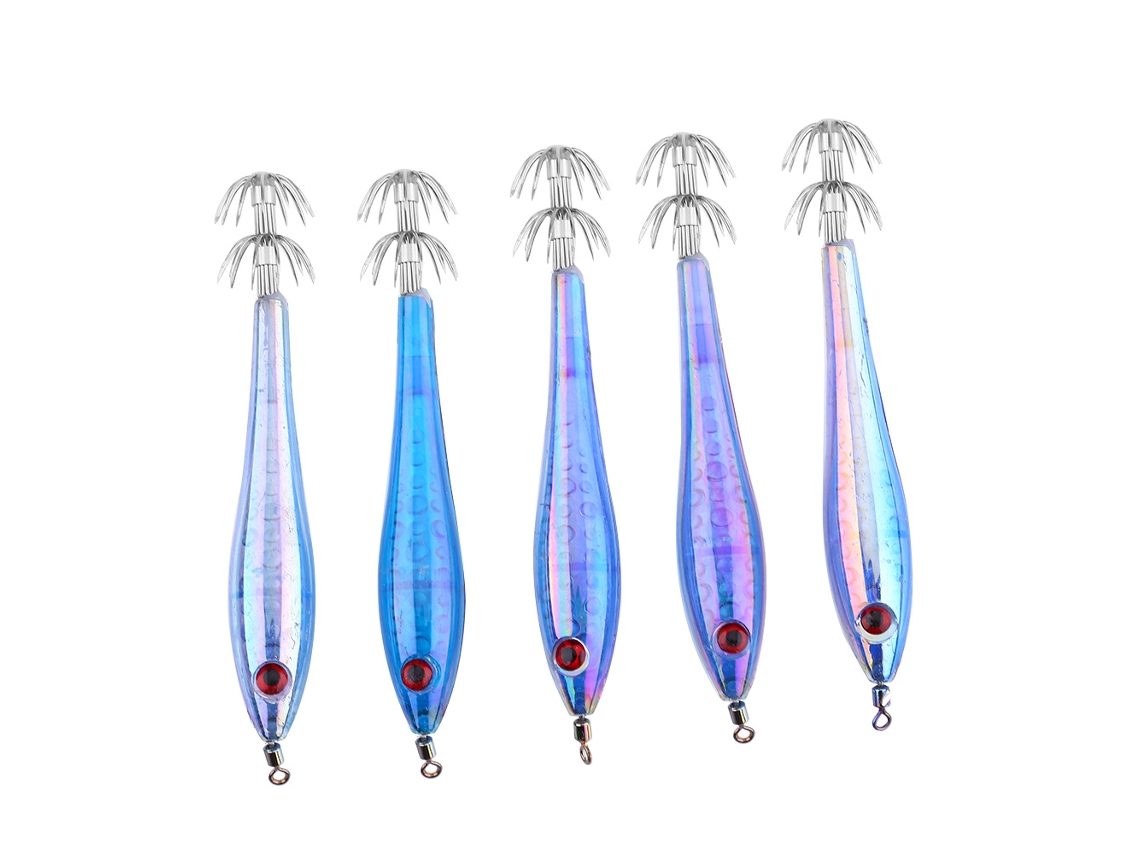 Colorful Squid Jig Sea Fishing Lure