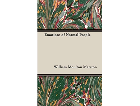 Livro Emotions of Normal People de William Moulton Marston (Inglês)