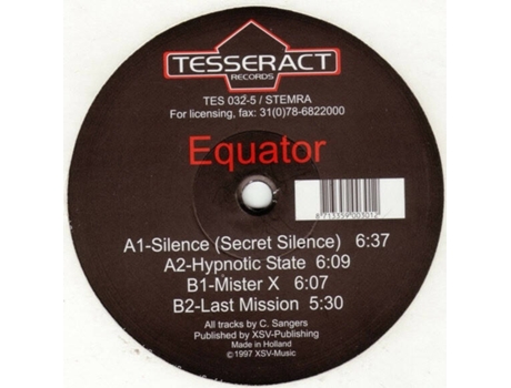 Vinil Silence Secret Silence Tesseract Records