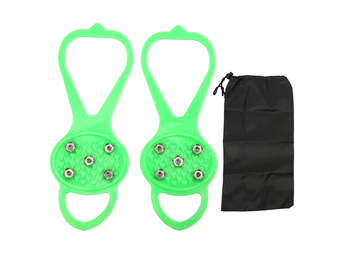 Crampons Antiderrapantes 5 Dentes Verdes S