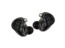 Fones de Ouvido Hifi com Fio LAXISCREED 1dd+7ba 3.5mm