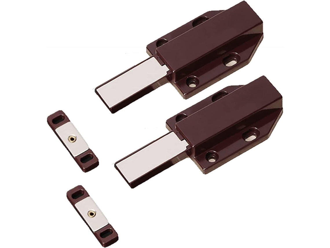 Fecho De Pressão Porta Armário Pacote Com 2