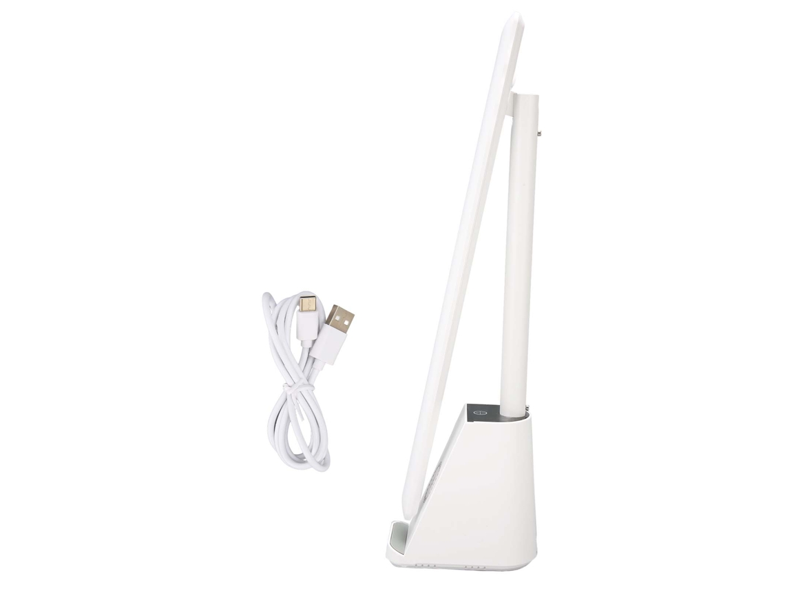 Aetheria lâmpada de Mesa Led Recarregável com 3 Modos de Iluminação Controle Táctil e Carregamento Sem Fio