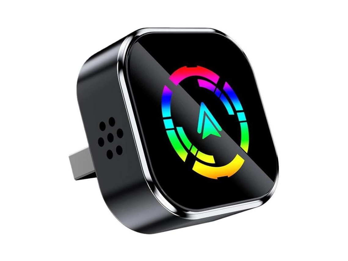 Adaptador Bluetooth ZRUXE Q1a 2 em 1 Wireless Carplay/android Auto portátil, Plug and play, compatível com Carplay com Fios | ZRUXE