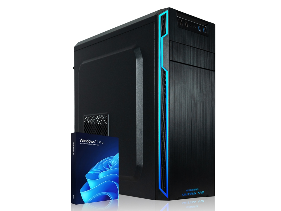 Desktop Pc / Computer - Greed V2 Ultra - Intel Core I7 12700f - 16gb Ddr4 Ram - 1tb Ssd & 1tb Hdd - Dvd - Wifi - Windows 11 Pro