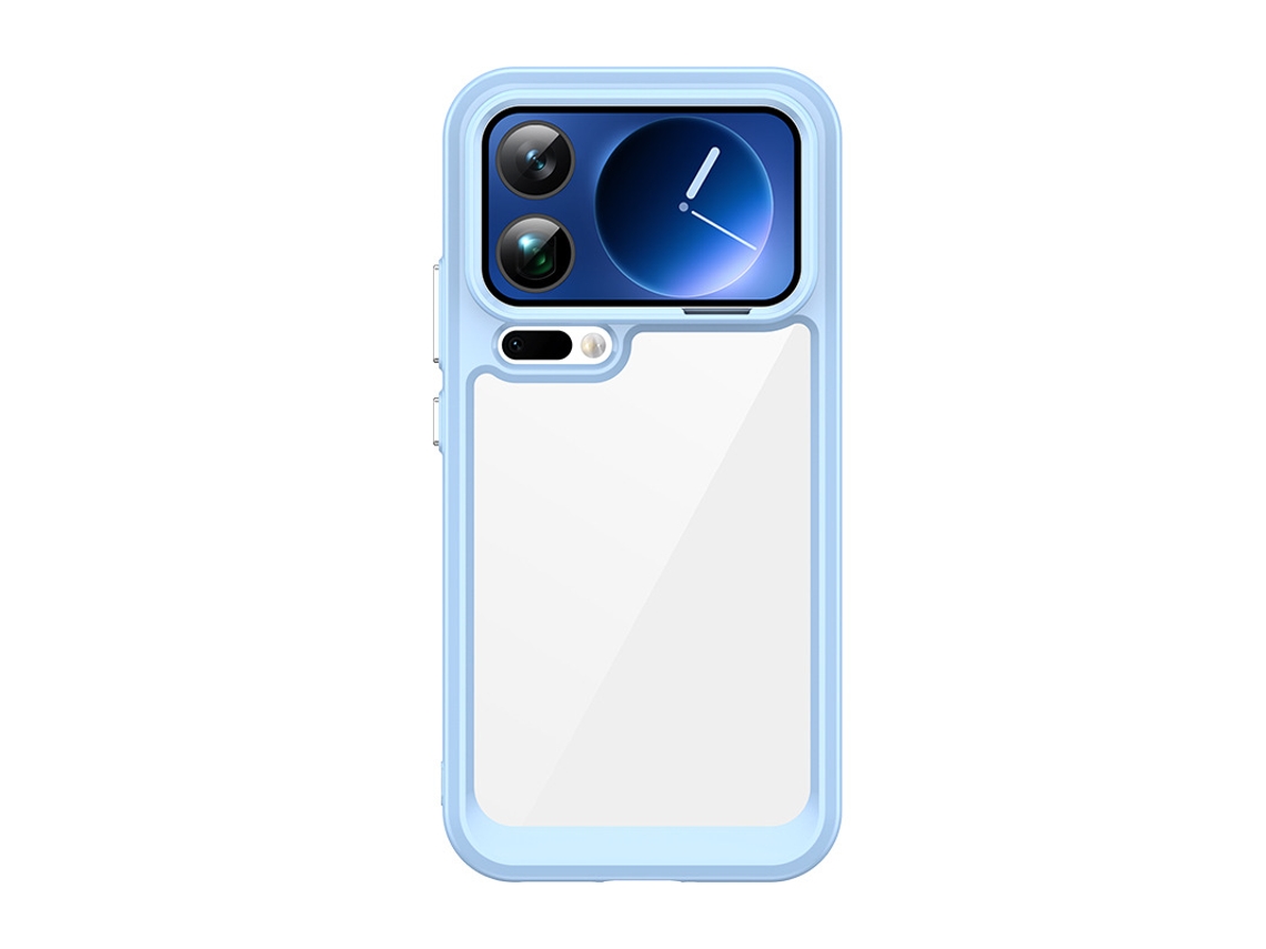 Capa Para Celular Completa Em Acrílico Com Proteção Contra Impressões Digitais.azul Real - Xiaomi 17 Pro Max