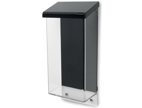 Caixa de Folhetos DEFLECTO para Uso Externo 1/3 Din A4