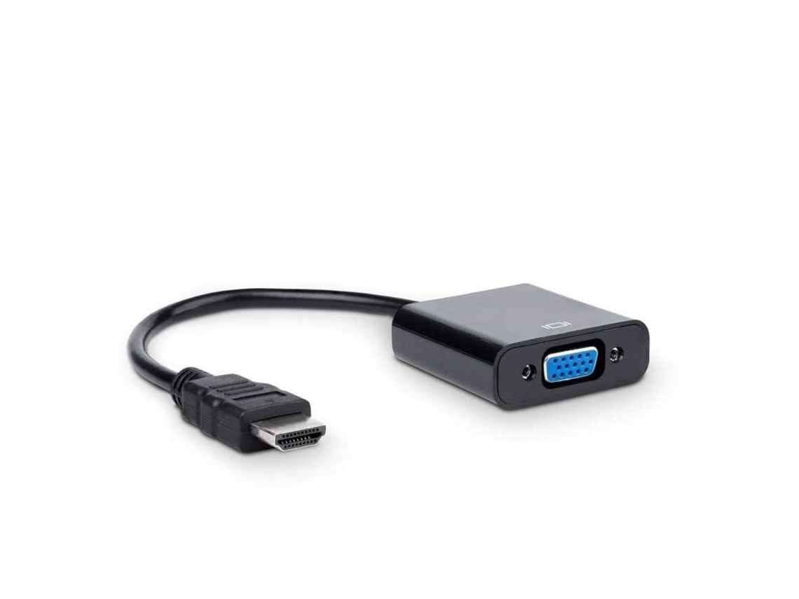 Conversor De Sinal Hdmi(m)/ Vga(f) Preto