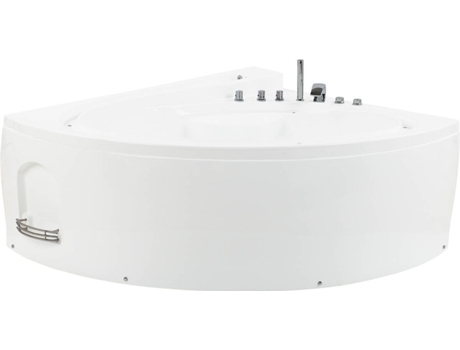 Banheira de hidromassagem com LED em branco PELICAN