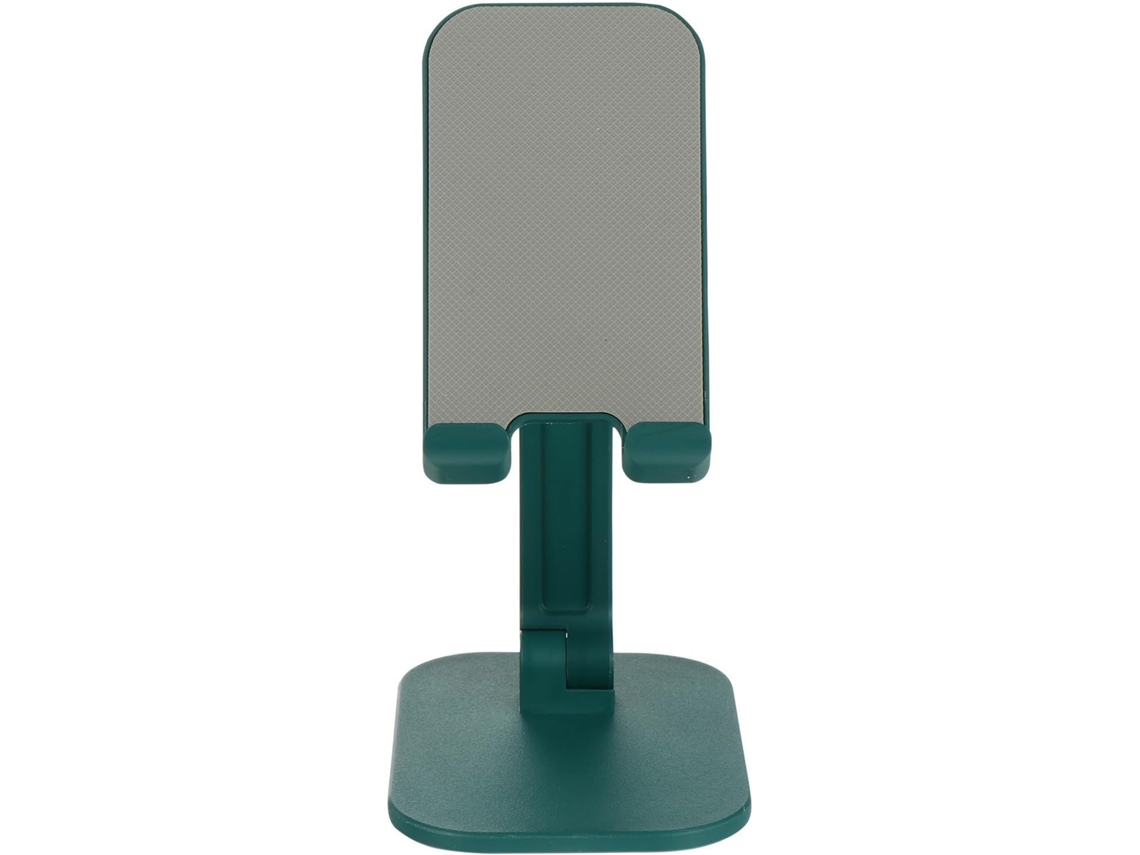 Suporte De Mesa Ajustável Verde Para Celular E Tablet
