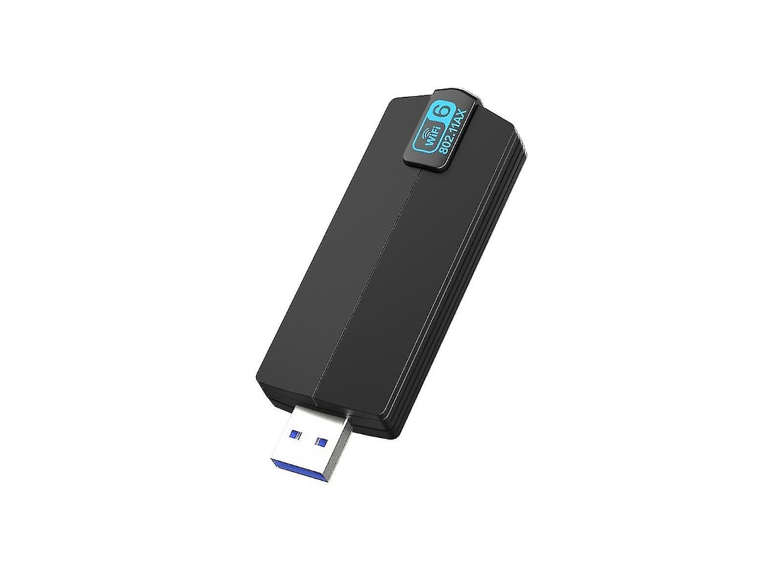 Placa De Rede Sem Fio Ax1800m Usb Wifi6, Adaptador Usb 3.0 De Banda Dupla, 2,4 Ghz/5 Ghz De Alta Velocidade Slowmoose