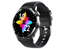 Smartwatch Tela Cheia de Alta Definição de 1 35 Polegadas 150 Modos Desportivos Preto