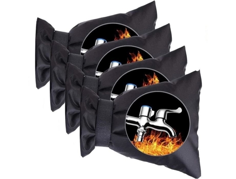 Capa Protetora De Torneira Gobro Preto Adequada Para Todas As Estações