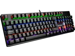 Teclado Gaming NPLAY Conquer 2.0 (Mecânico - Português - Preto)