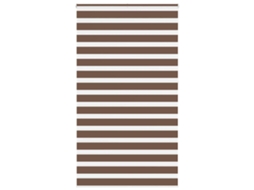 Zebra Blind, Zebra Blinds Vidaxl Marrom Poliéster (135 X 230 Cm)