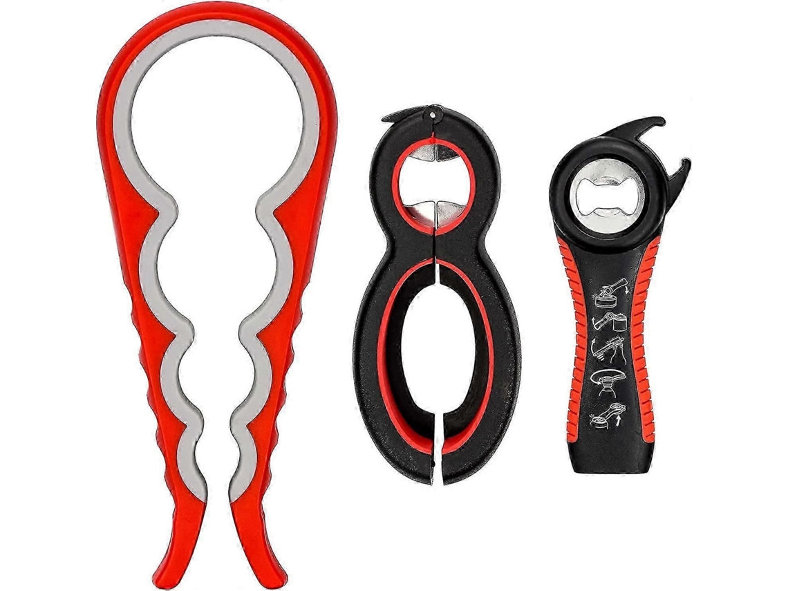Abridor De Potes Manual Multifuncional, Modelos 5 Em 1 E 4 Em 1