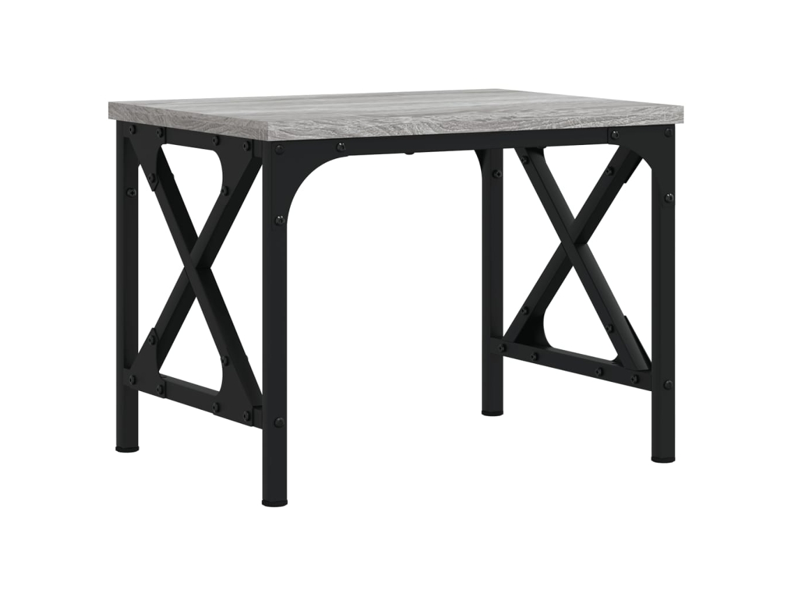 Printer Stand, Printer Stands Vidaxl Cinzeto Madeira Processada