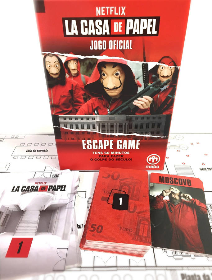 Operação Escape Room jogo de tabuleiro em segunda mão durante 8