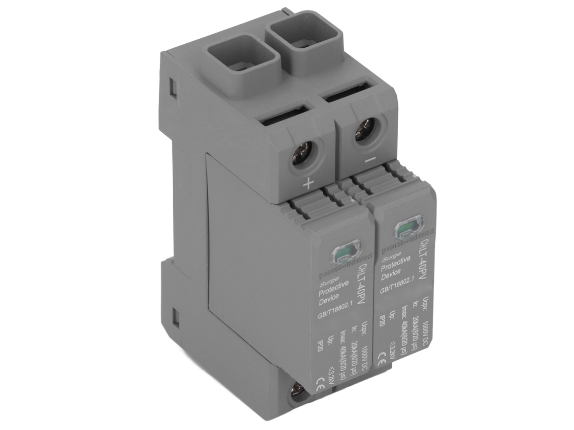 Dispositivo Protector De Surtos 2p 20‑40ka 1000vdc