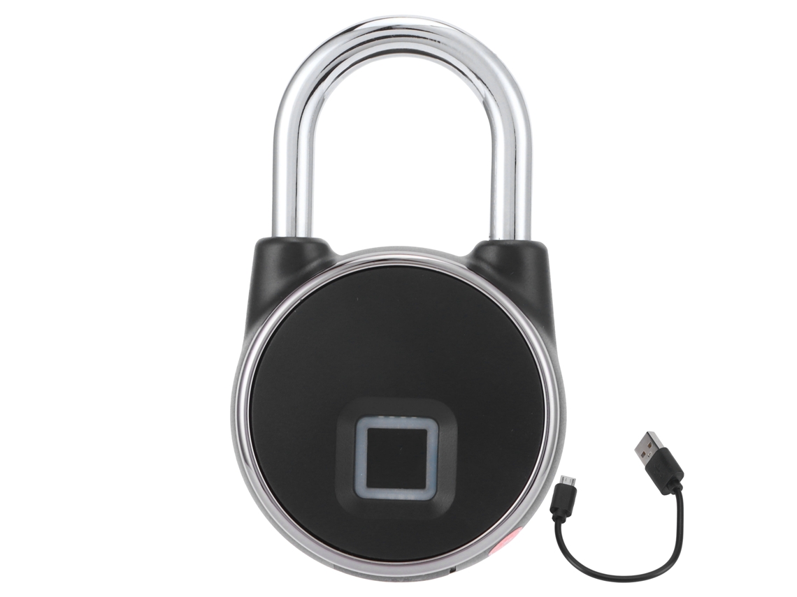 Cadeado Bluetooth Com Impressão Digital Laxiscreed, Toque Capacitivo E Alta Segurança Para Várias Aplicações