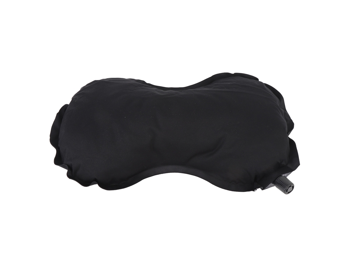 Travesseiro Inflável Compacto para Viagem Preto