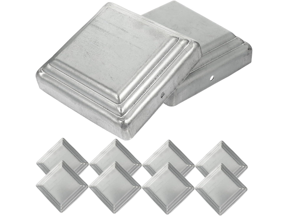 Conjunto de 10 Elegantes Tampas para Postes de Cerca, Ideais para Barreiras de Tráfego Quadradas e Grades. SFUSHOS