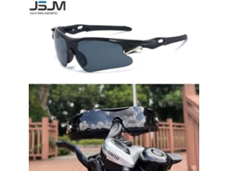 Óculos de Ciclismo Masculinos , Proteção Uv400, Lentes de Polímero. MDUG (preto/cinza)