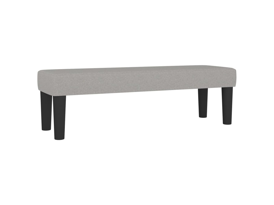 Bench, Benches Vidaxl Cinzeto Tecido (100 X 30 X 30 Cm)
