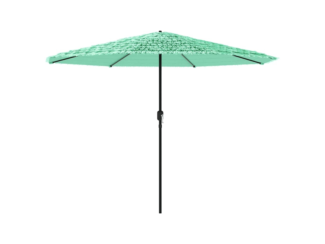 Maison Exclusive - Guarda-sol De Jardim Com Poste De Aço 324x324x247 Cm Verde