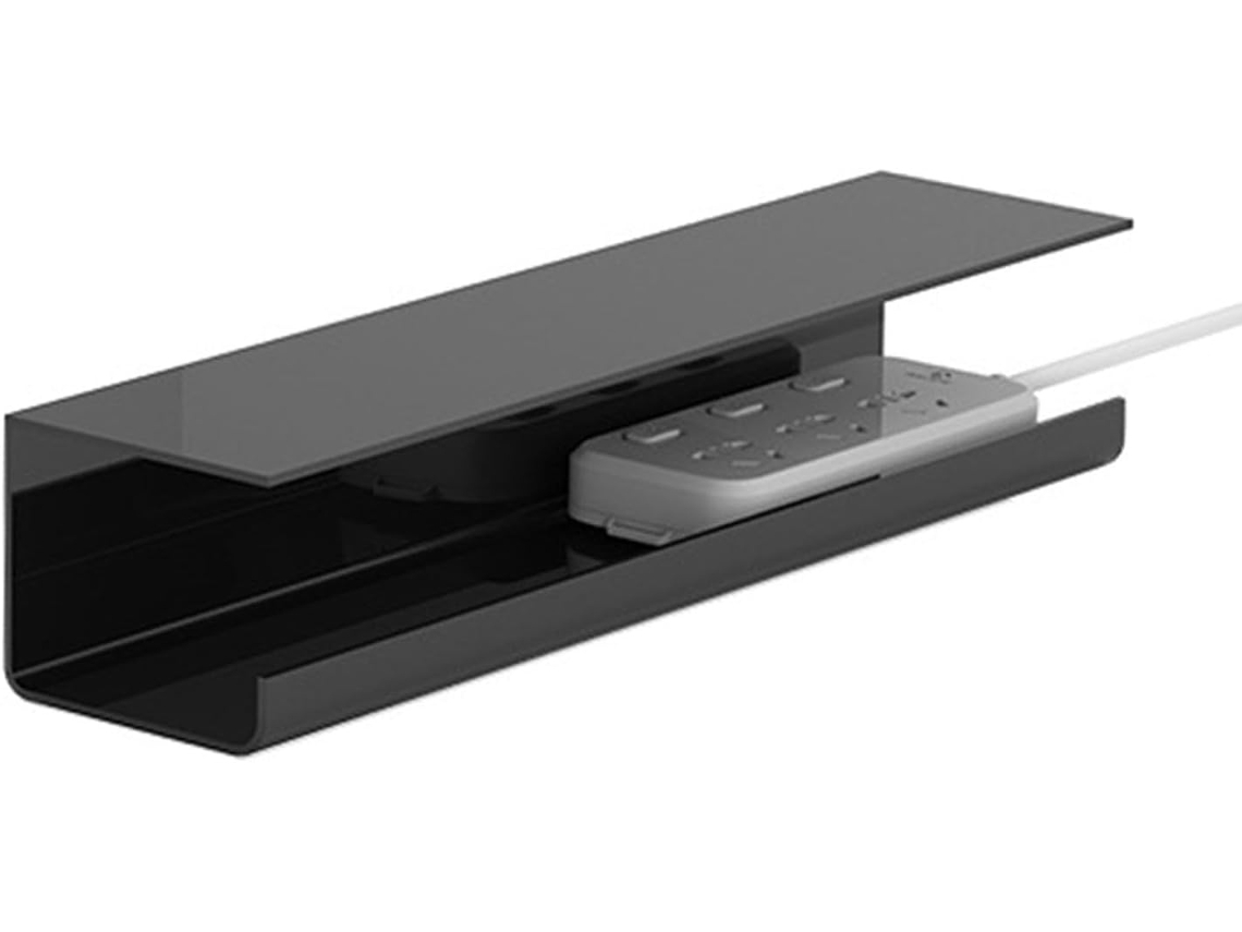 Organizador De Cabos Sob A Mesa, Design Sem Furos, Reduz O Volume.
