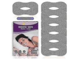 Fita Adesiva Bucal para Dormir, Promove a Respiração Nasal, Tira para Dormir, Auxiliar para Dormir, Respirável TAISHENGDA