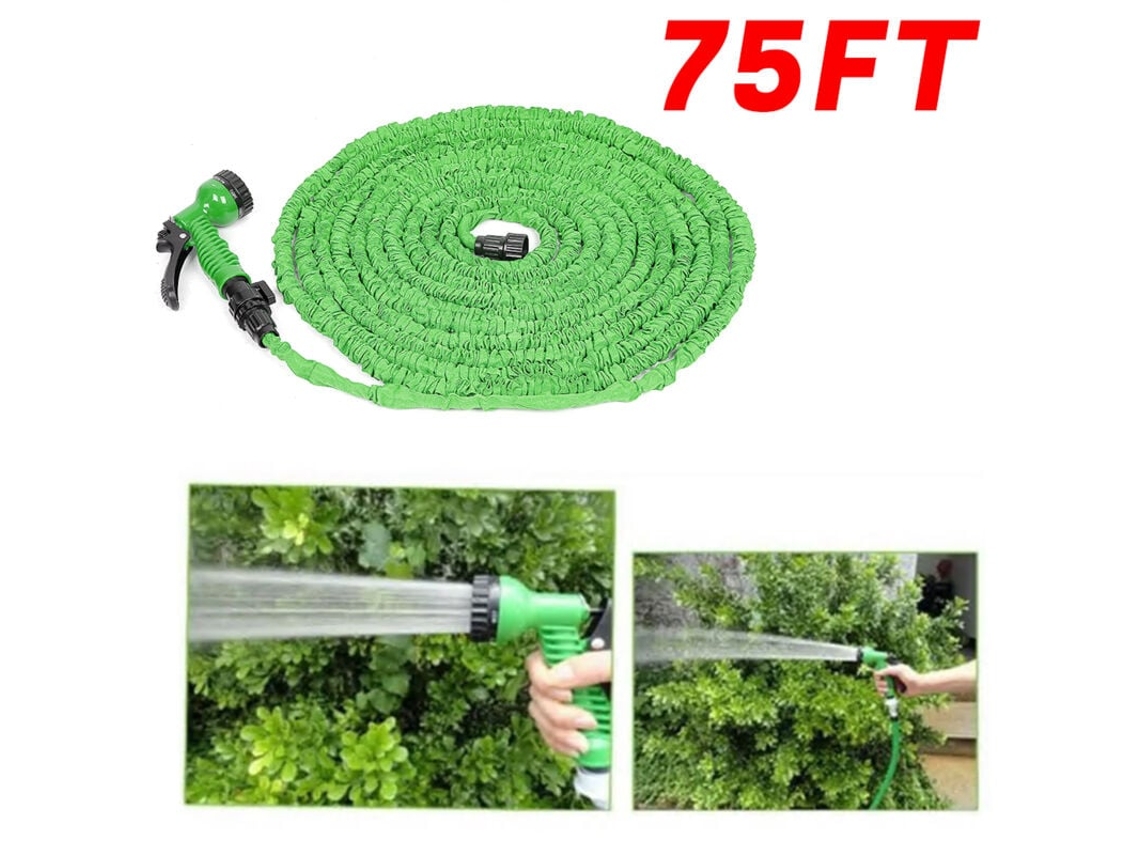Mangueira De Jardim, Expansível E Flexível, Para Rega, Limpeza Exterior E Lavagem De Veículos
