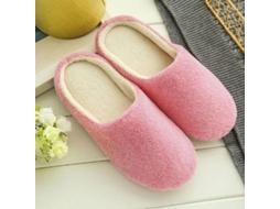 2026 zapatos de Casa de Lana Suave para Mujer Invierno Algodón Plush