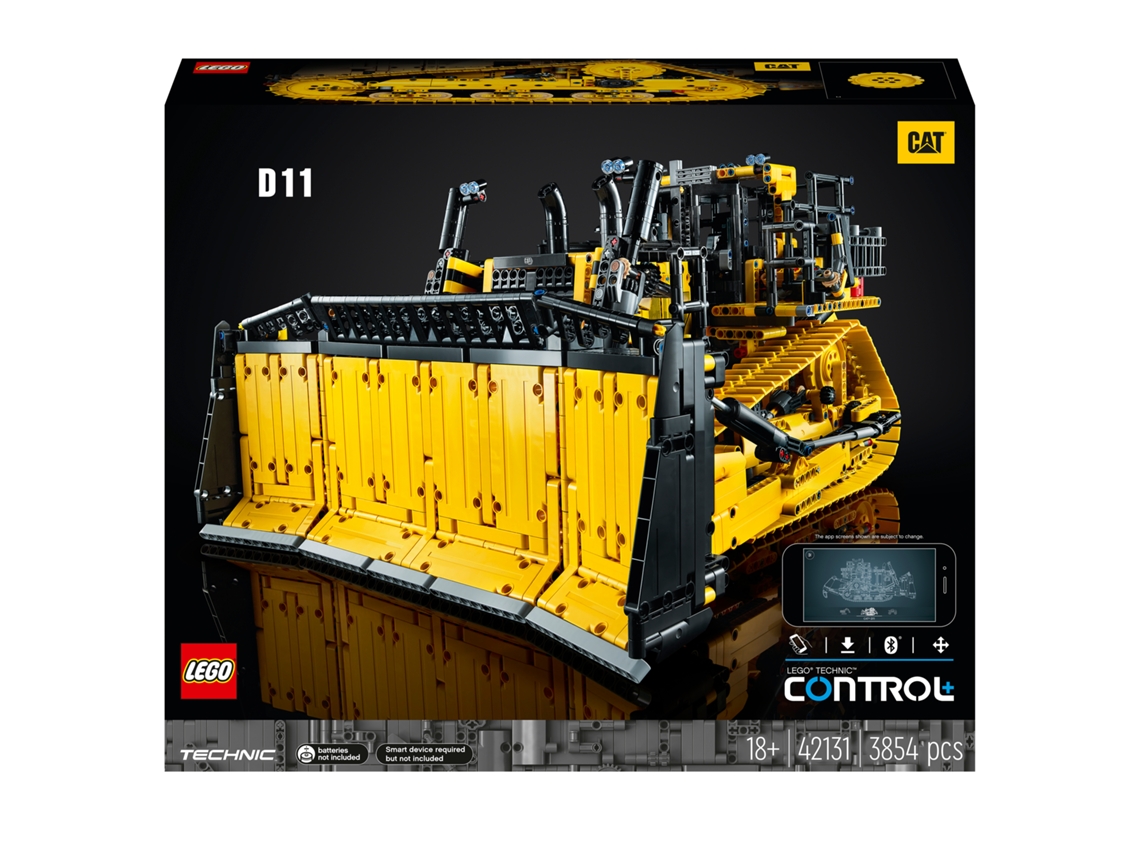 Lego Technic AppControlled Cat D11 Bulldozer 42131 Worten.pt