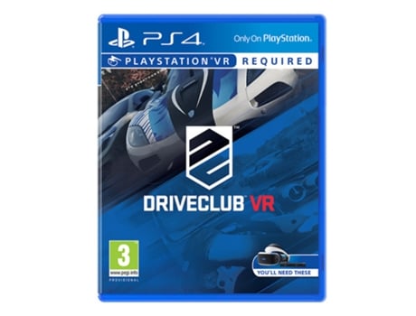 Jogo PS4/PS VR Driveclub VR 