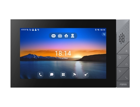 Sistema de intercomunicação de vídeo I55a 17,8 cm em aço inoxidável Fanvil (7)