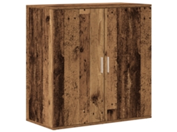 Conjunto 1 Estante De Armazenamento Vidaxl Castanho Derivados De Madeira (79 X 38 X 80 Cm)