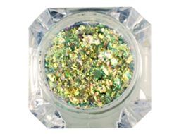 Polvo De Pigmento Cromado Para Uñas Efecto Espejo Deco Arte De Manicura Glitter 06