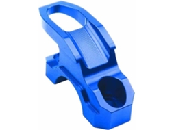 Suporte De Armazenamento Para Capacete Em Liga Alumínio Guidão, Com Ganchos, Acessório Modificado Para Motocicleta