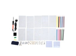 Kit De Ferramentas De Gravura Em Madeira Com Caneta De Queimadura, Ferro De Solda E 73 Peças 220v