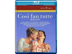 Blu-ray Video Fischer/Lehtipuu/Pisaroni/Rivenq - Cosi Fan Tutte (1CD)