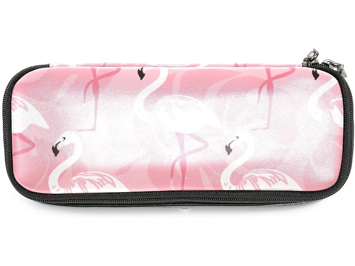 Esta capa grande com estampa tropical de flamingos é ideal para escola, mesa de trabalho, adultos, meninas e meninos.