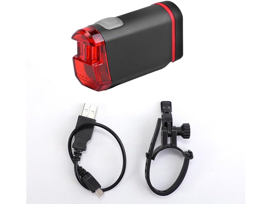 Lanterna Traseira De Bicicleta Com Carregamento Usb, Luz Ciclismo,