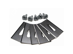 Conjunto De 30 Lâminas De Reposição, Em Aço Inoxidável, Corte Duplo, Compatível Com Husqvarna
