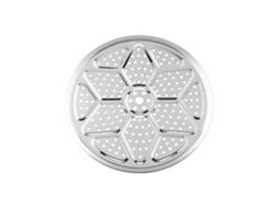 Vaporizador Redondo, Adequado Para Panelas E Frigideiras, Grelha De Vapor Em Aço Inoxidável 24/26/28/32/34/ 36 Cm F