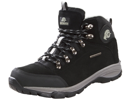 Botas Femininas de Trekking e Caminhada GUGGEN MOUNTAIN M014 em Camurça (Cinzento - 36)