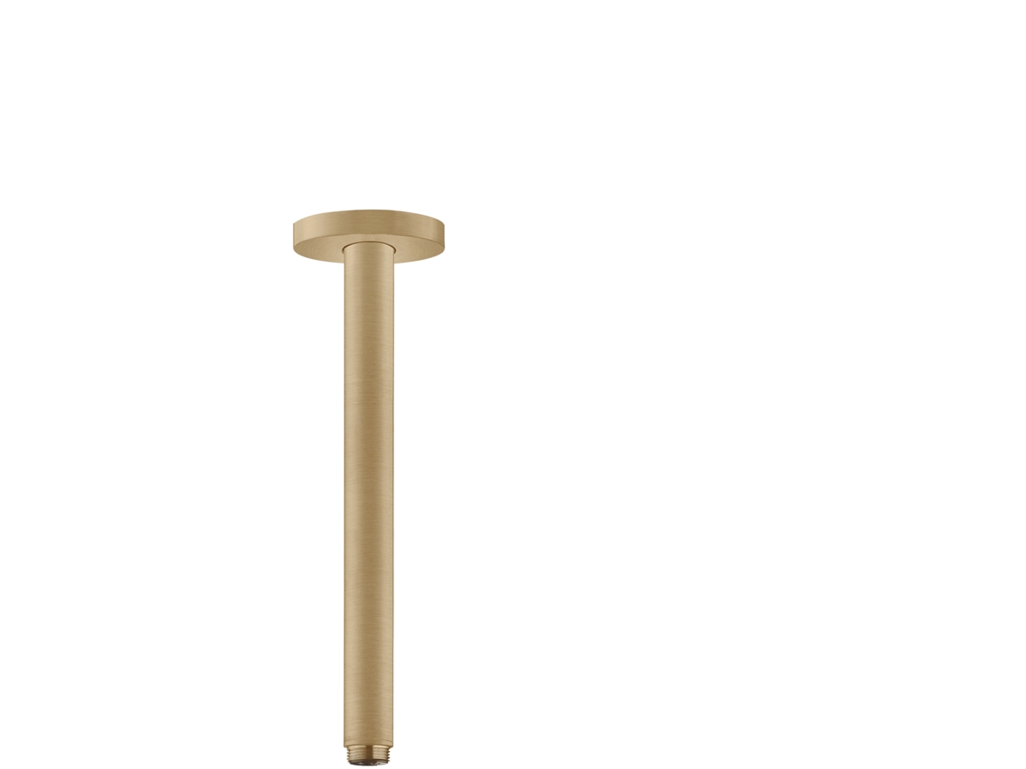 Ligação De Teto Hansgrohe S 300 Mm, Cor Brushed Bronze